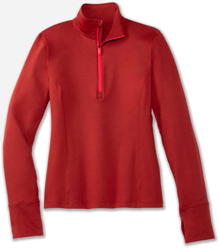 Brooks Dash 1/2 Zip - Chaquetas Mujer - Rosas / Rosas (ZI3509284)